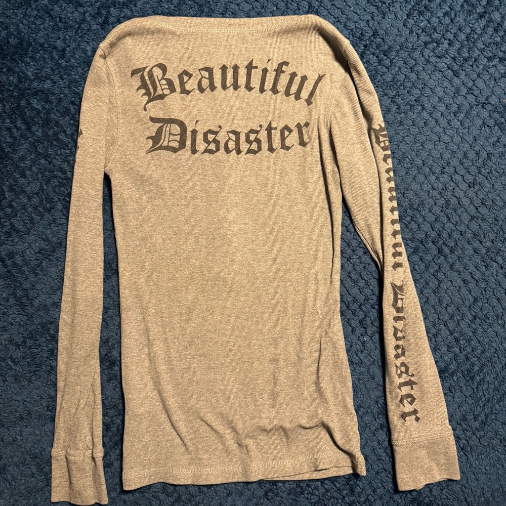Beautiful Disaster Long Sleeve Shirt
